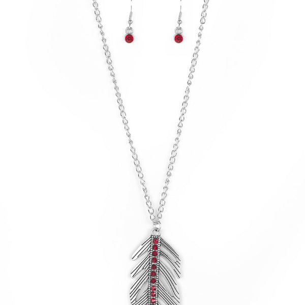 Sky Quest ~ Red Necklace