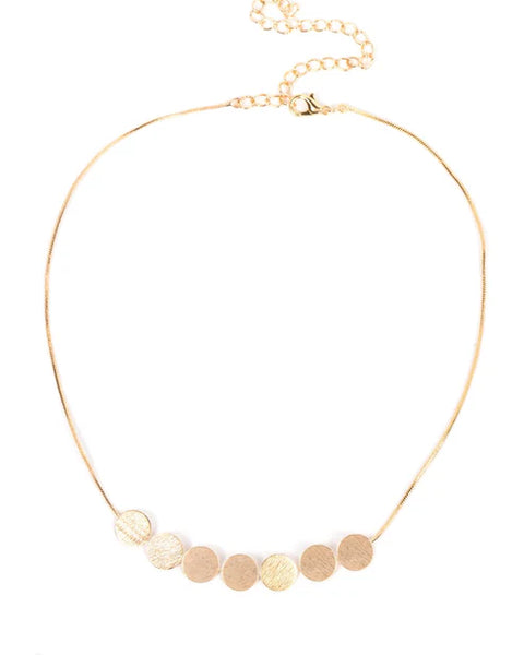 Slimmer Glimmer ~ Gold Necklace