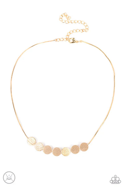 Slimmer Glimmer ~ Gold Necklace