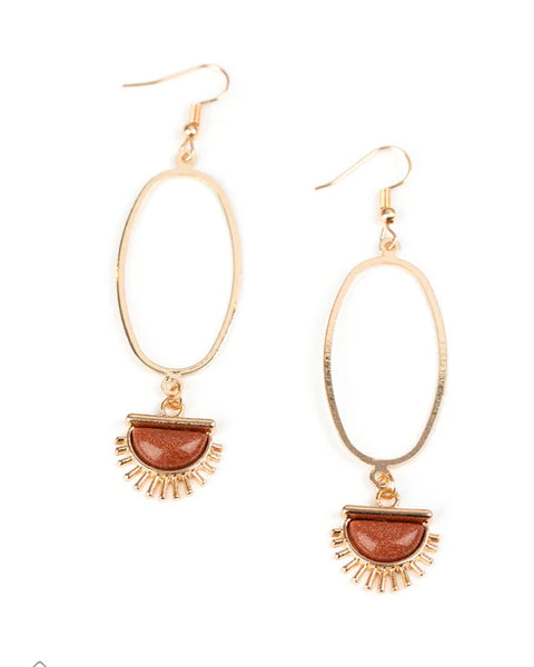 SOL Purpose ~ Gold Earrings