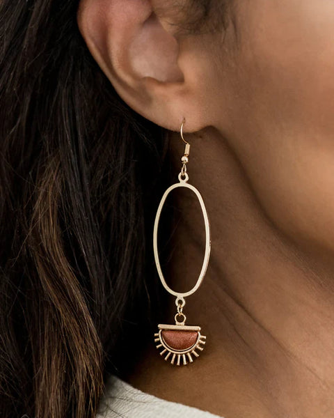 SOL Purpose ~ Gold Earrings