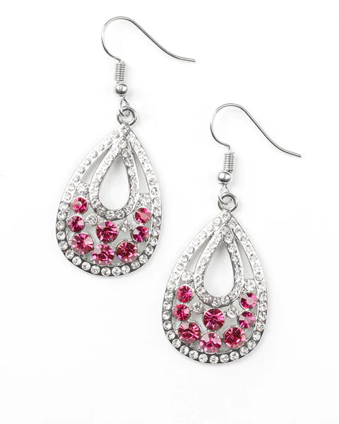 Sparkling Stardom ~ Pink Earrings