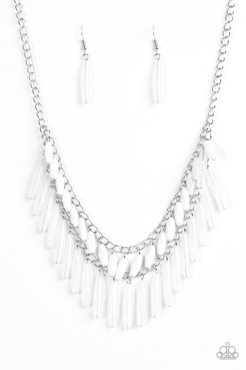 Speak Of The DIVA ~ White Necklace