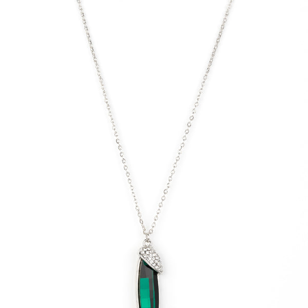 Spontaneous Sparkle ~ Green Necklace