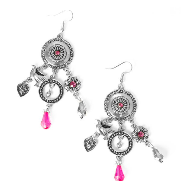 Springtime Essence ~ Pink Earrings