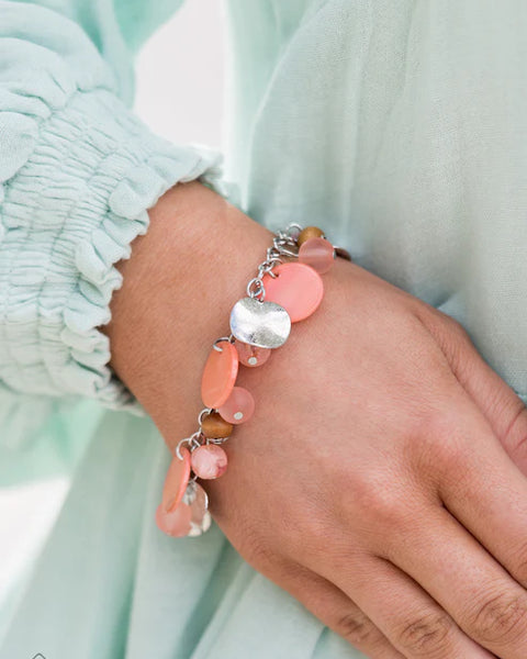 Springtime Springs ~ Orange Bracelet