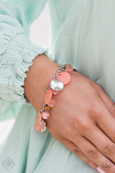 Springtime Springs ~ Orange Bracelet