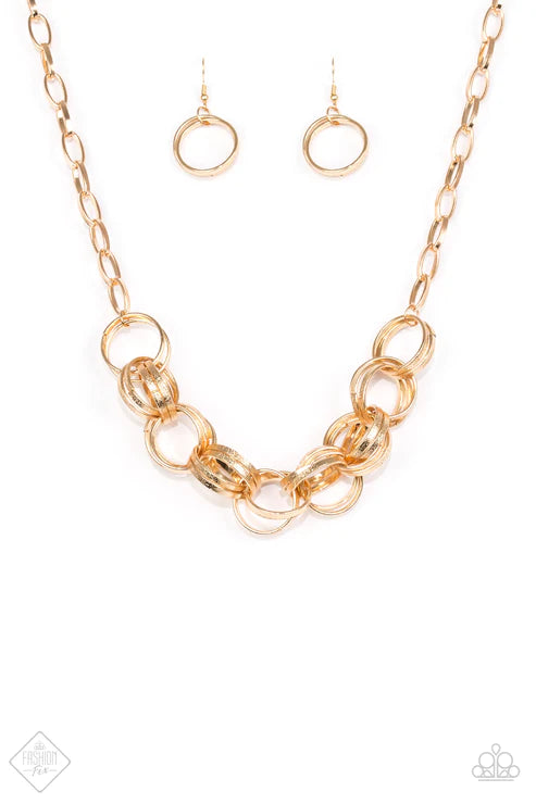 Statement Made ~ Gold Necklace