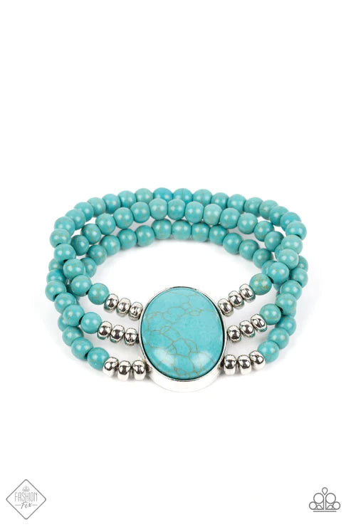 Stone Pools ~ Blue Bracelet