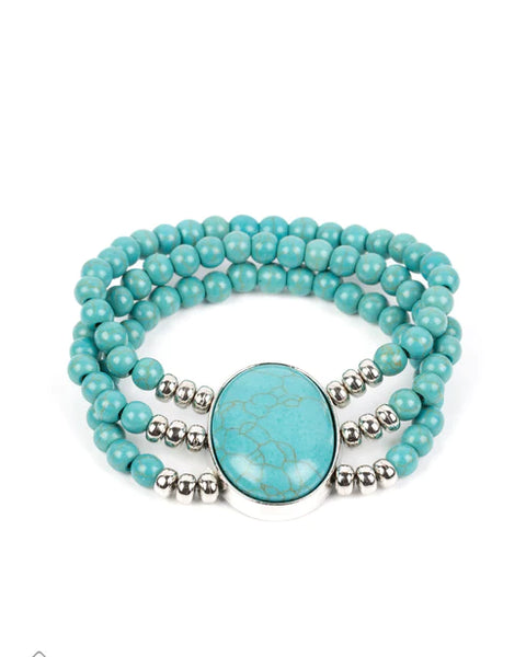 Stone Pools ~ Blue Bracelet