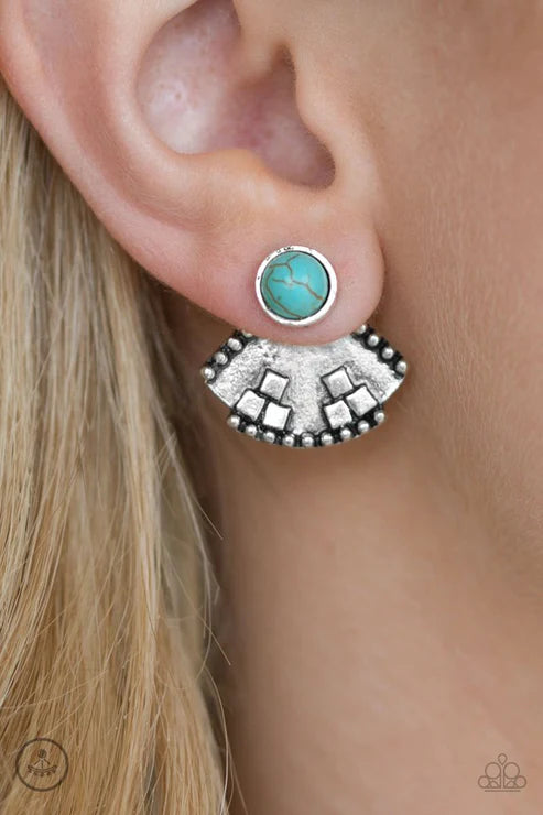 Stylishly Santa Fe ~ Blue Earrings