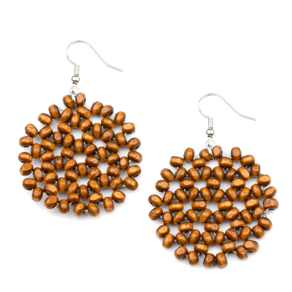Summer Escapade ~ Brown Earrings