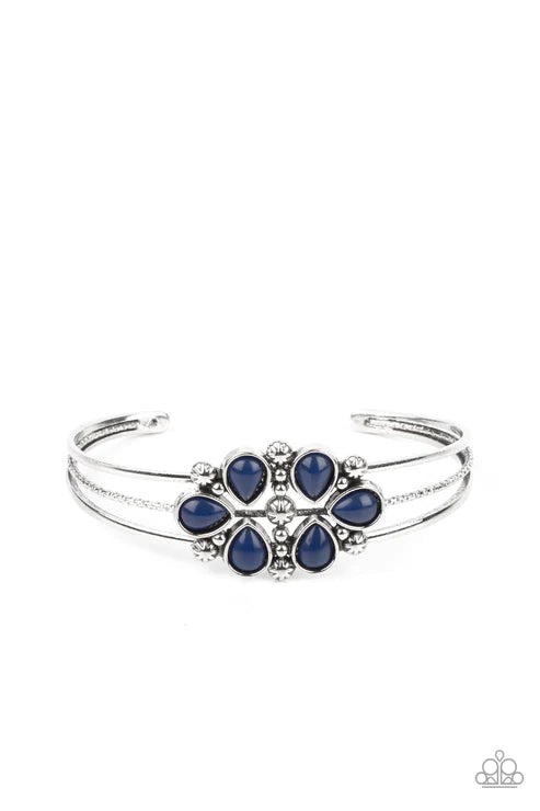 Taj Mahal Meadow ~ Blue Bracelet