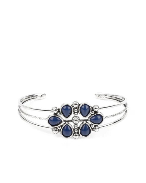 Taj Mahal Meadow ~ Blue Bracelet