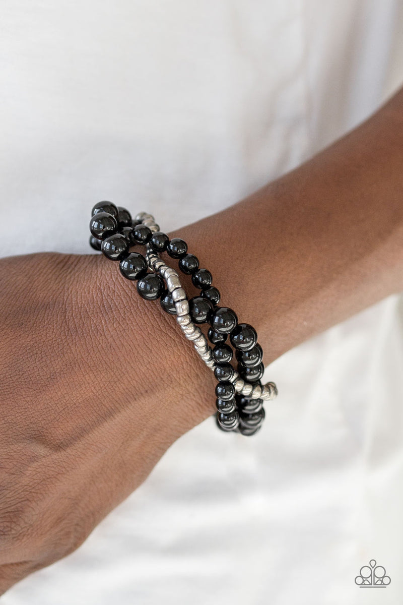 Take The Bead ~ Black Bracelet