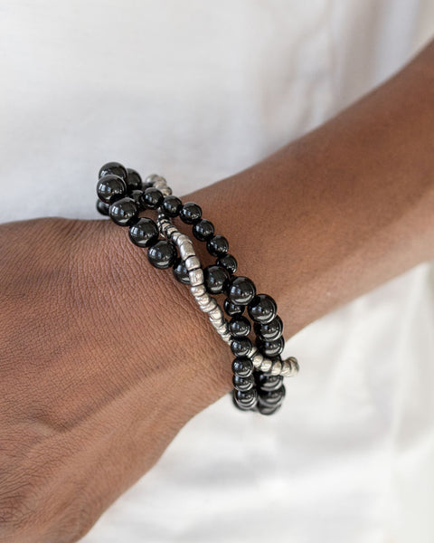 Take The Bead ~ Black Bracelet