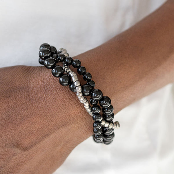 Take The Bead ~ Black Bracelet