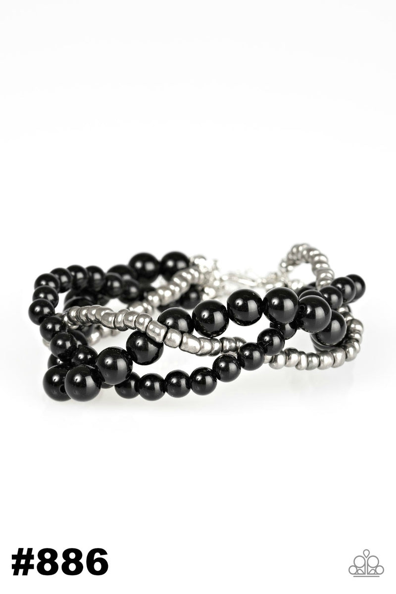 Take The Bead ~ Black Bracelet