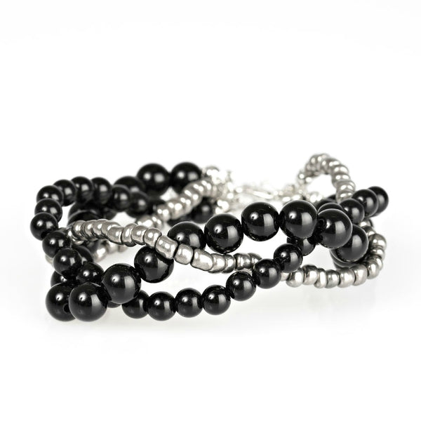 Take The Bead ~ Black Bracelet