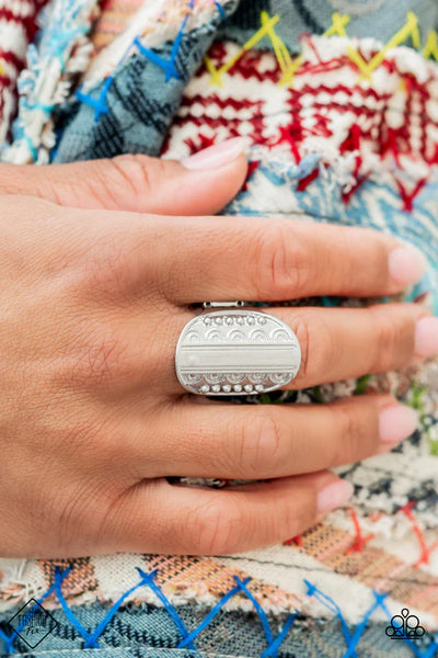 Teeming With Texture ~ Silver Ring