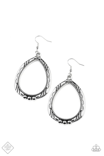 Terra Topography ~ Silver Earrings