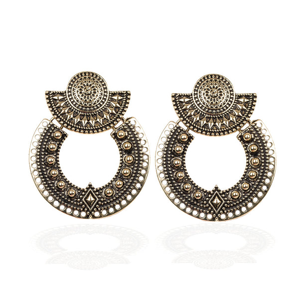 Texture Takeover ~ Brass Earrings