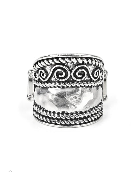 Texture Tantrum ~ Silver Ring