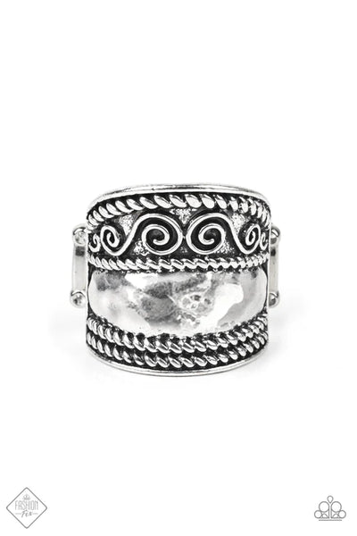 Texture Tantrum ~ Silver Ring