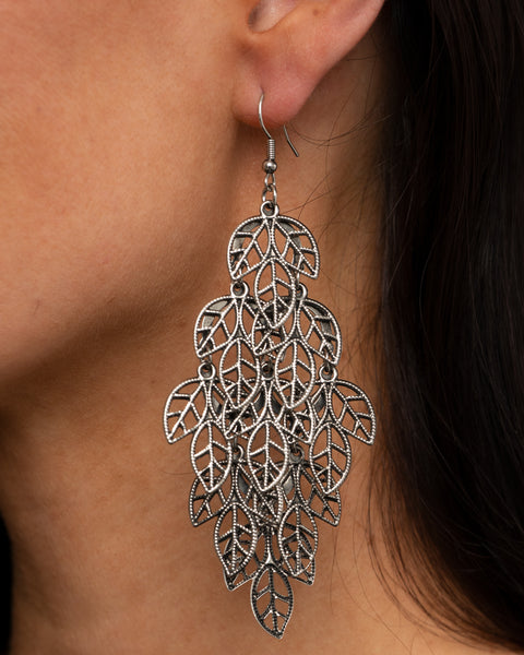 The Shakedown ~ Silver Earrings