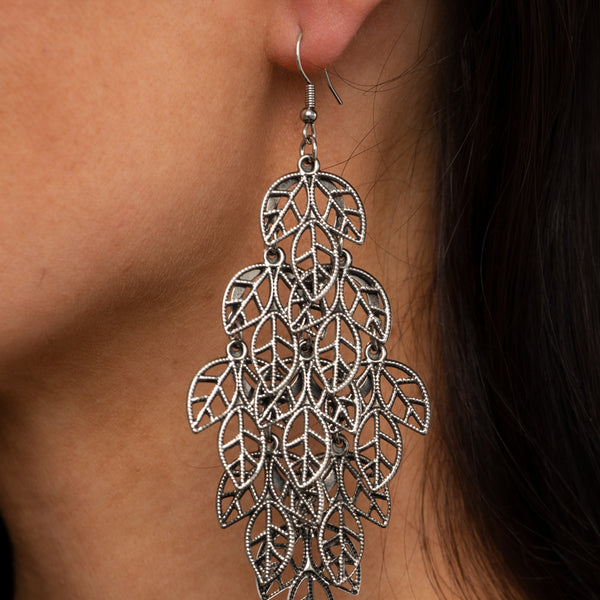 The Shakedown ~ Silver Earrings