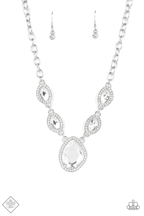 The Upper Echelon ~ White Necklace