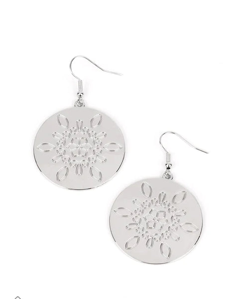 Tidal Taste ~ Silver Earrings