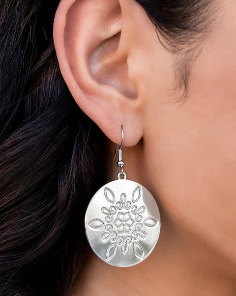 Tidal Taste ~ Silver Earrings