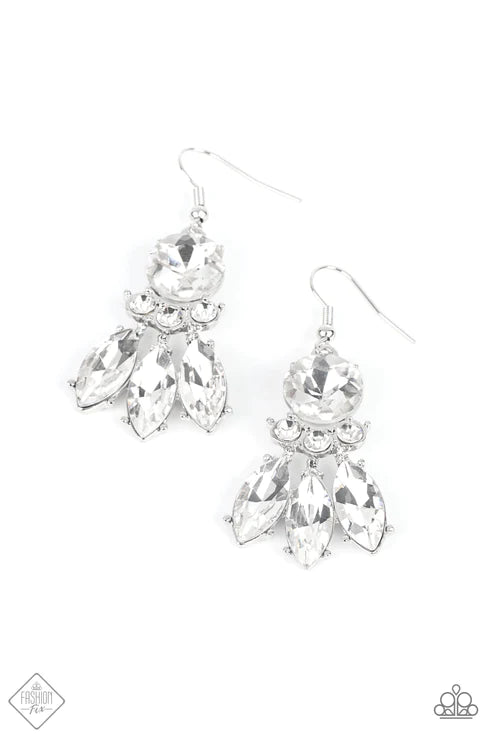 To Have and to SPARKLE ~ White Earrings