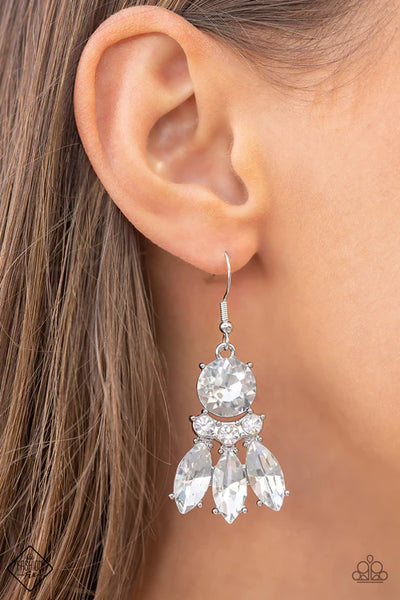 To Have and to SPARKLE ~ White Earrings