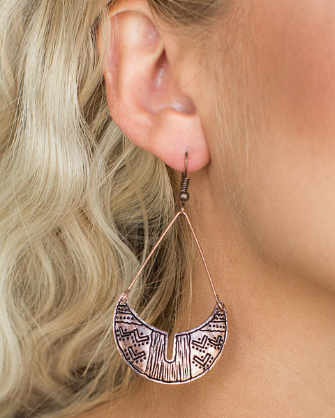 Trading Post Trending ~ Copper Earrings