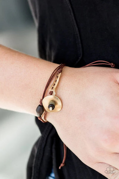 Trail Trek ~ Brown Bracelet