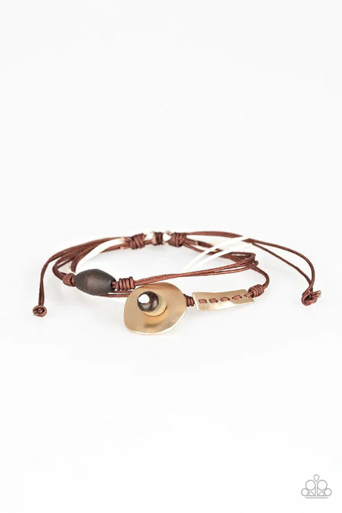 Trail Trek ~ Brown Bracelet