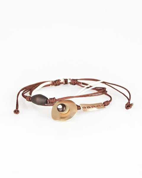 Trail Trek ~ Brown Bracelet