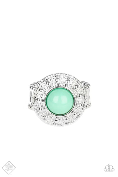 Treasure Chest Shimmer ~ Green Ring