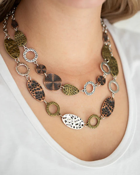 Trippin On Texture ~ Multi Necklace