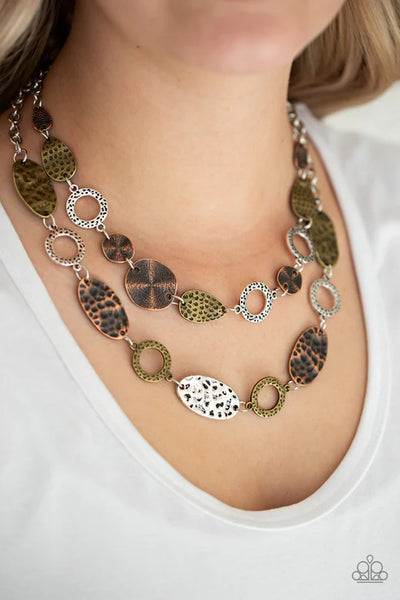 Trippin On Texture ~ Multi Necklace