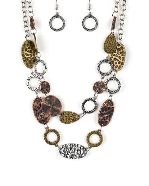 Trippin On Texture ~ Multi Necklace