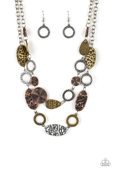 Trippin On Texture ~ Multi Necklace