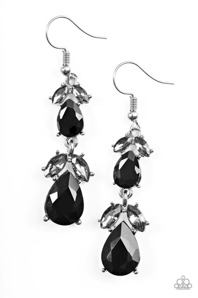 Trophy Hall ~ Black Earrings