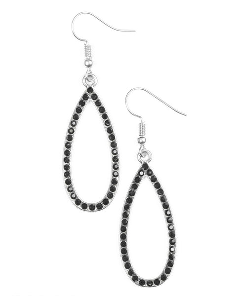 Twilight Shimmer ~ Black Earrings