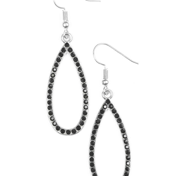 Twilight Shimmer ~ Black Earrings