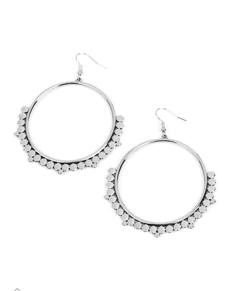 Ultra Untamable ~ Silver Earrings