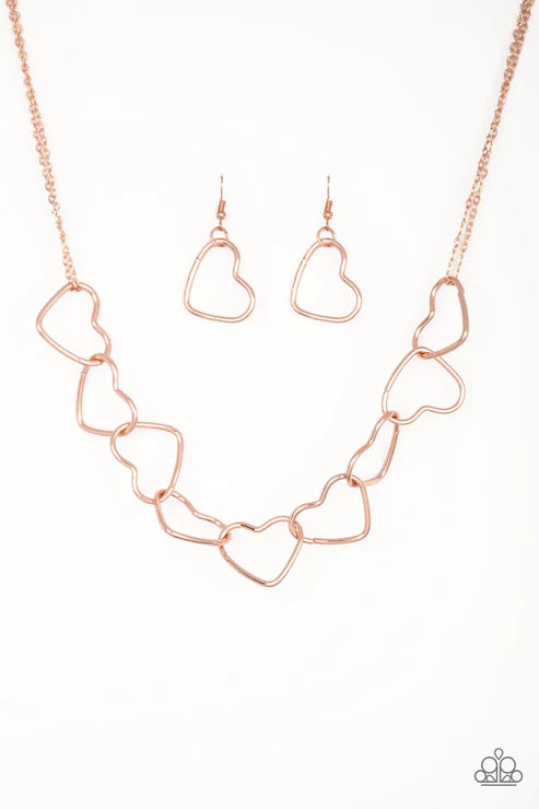 Unbreak My Heart ~ Rose Gold Necklace