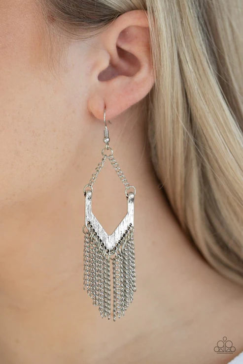 Unchained Fashion ~ Silver Earrings